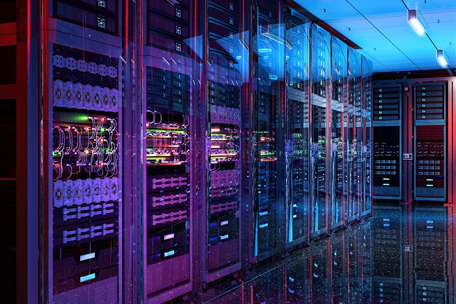 Giga Computing Data Center Server background