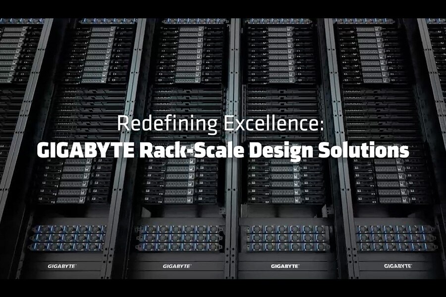 Giga Computing Data Center Server rack design solution image