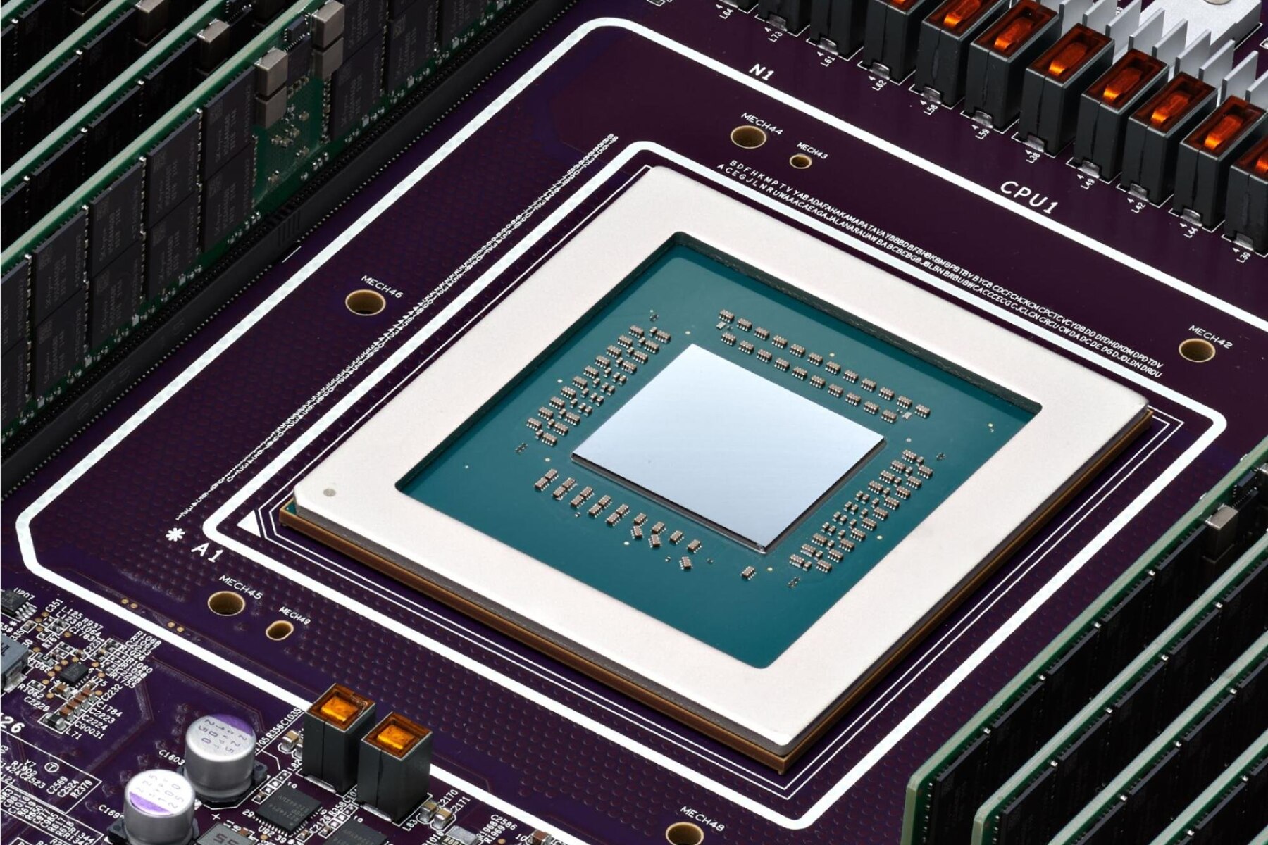 Silicon Chip Graphic