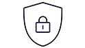 Arm security shield icon