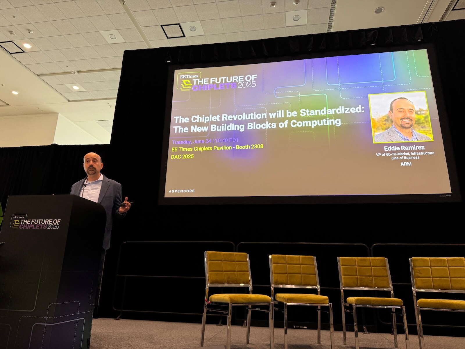 Arm 基礎設施事業部行銷副總裁 Eddie Ramirez