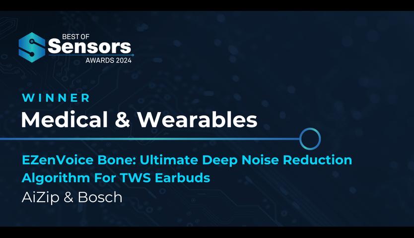 2024 Sensors Converge Wearable Award Winner