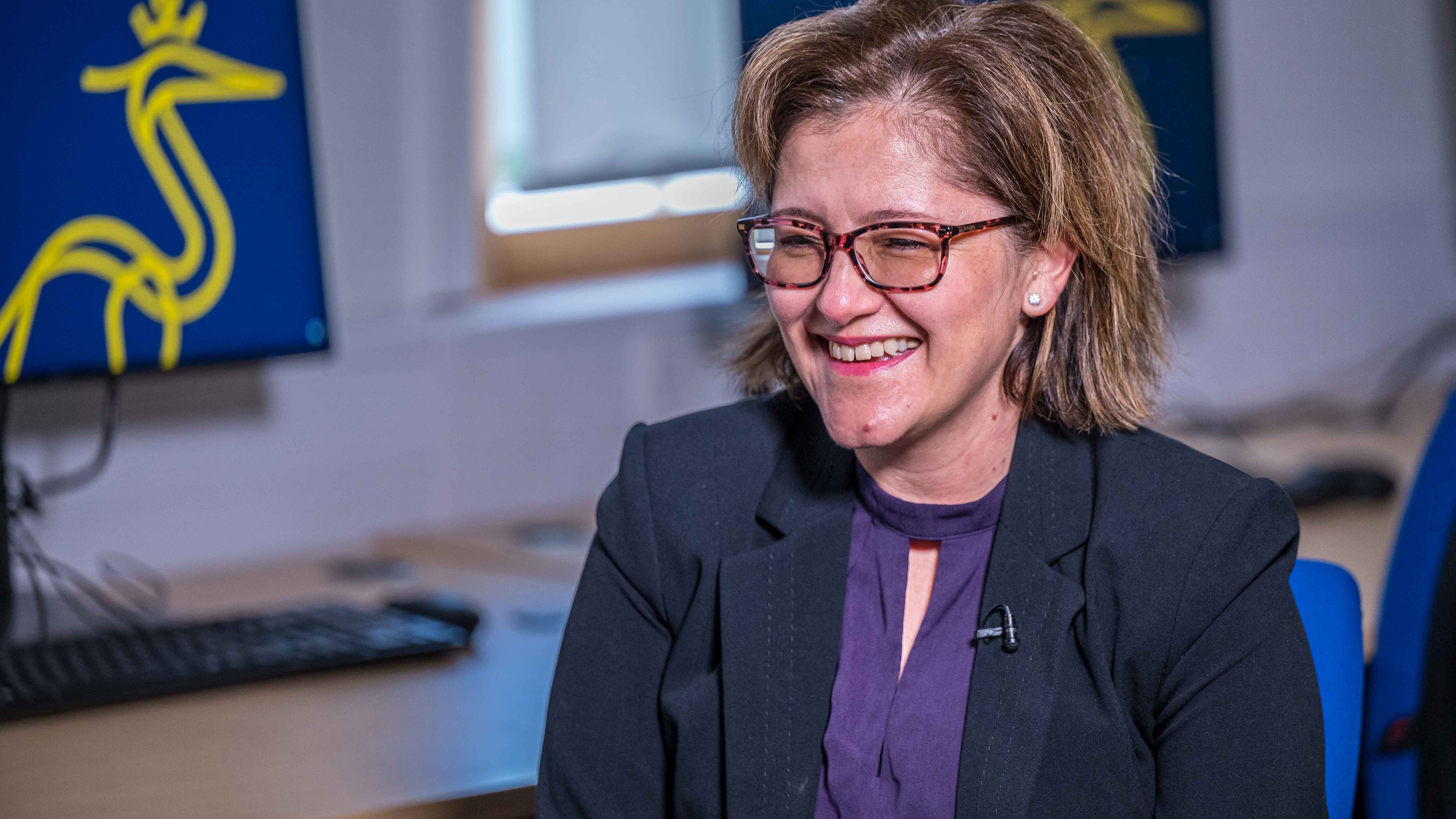 Dr Erika Sanchez-Velazquez talking about student experience.