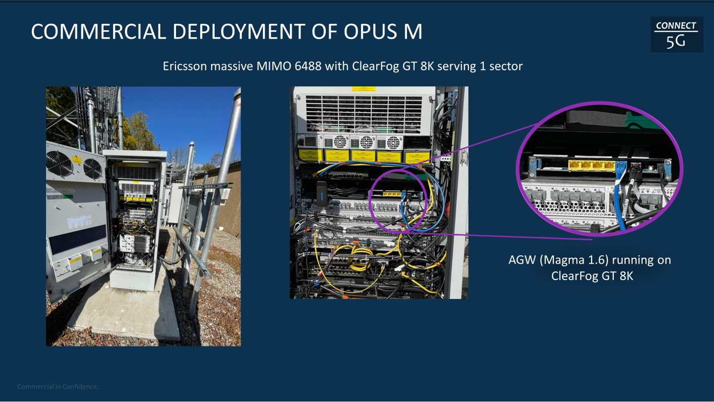 Commercial Deployment of Opus M