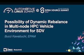 Possibility of Dynamic Rebalance in Multi-node HPC 