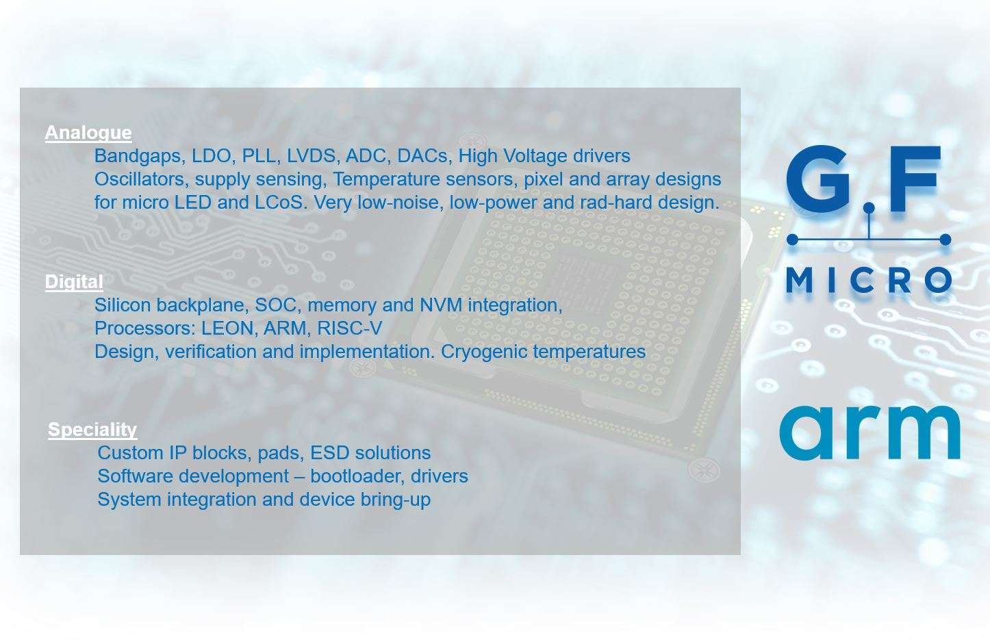 GF Micro Company Overview