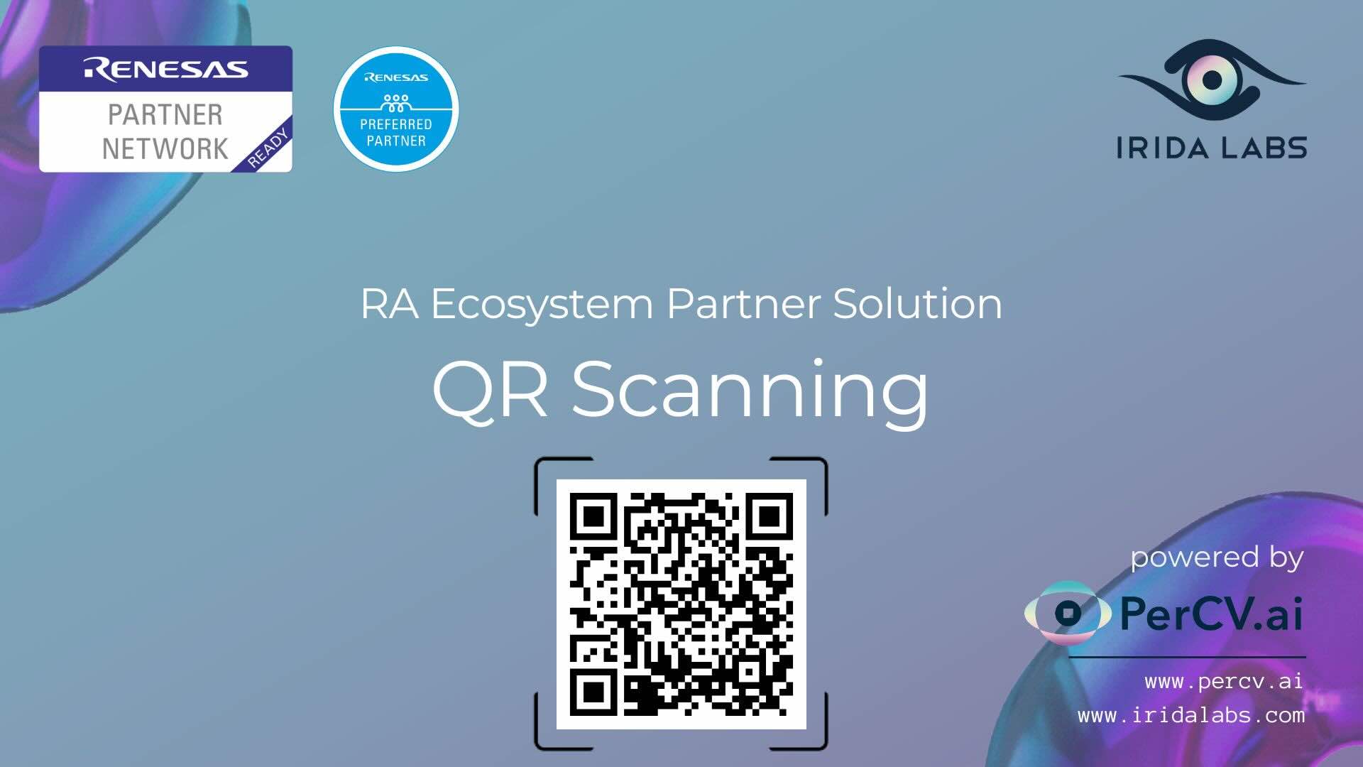 QR scanning solution powered by Vision AI