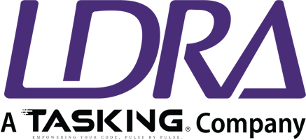 LDRA, A TASKING Company logo