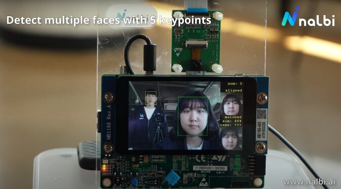 MCU based face identification