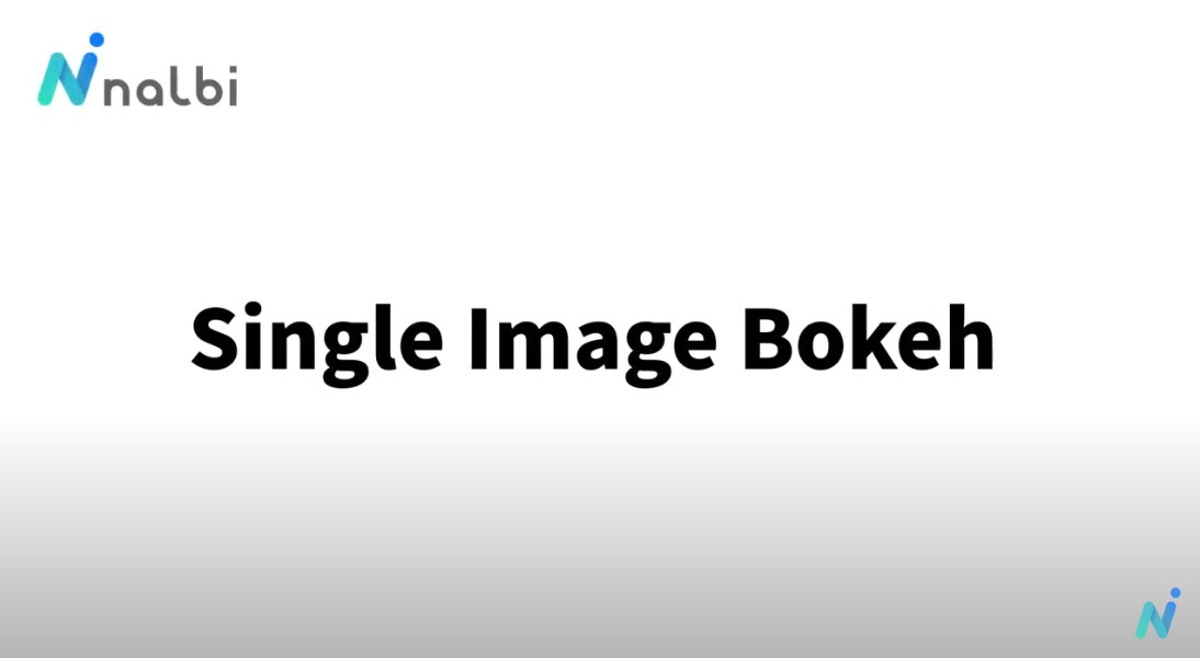 NALBI image bokeh (outfocus)