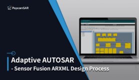 Adaptive AUTOSAR - Sensor Fusion ARXML Design Process