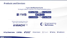 Rapita Systems Slide Deck