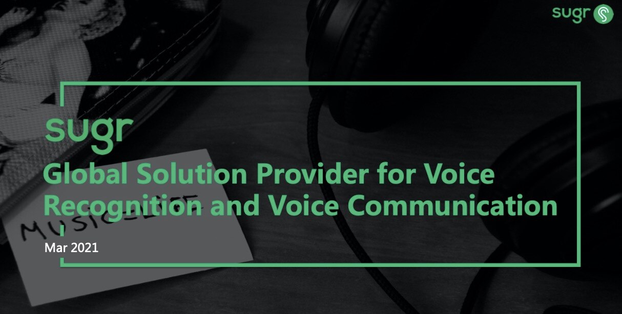 Sugr - Corporate Presentation