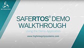 SAFERTOS demo walkthrough