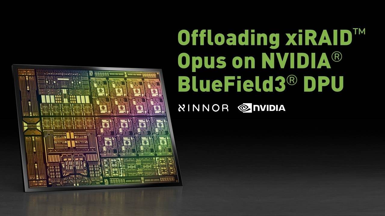 Offloading xiRAID™ Opus on NVIDIA® BlueField3® DPU
