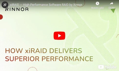xiRAID - High-Performance Software RAID